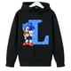thumbnail image 4 of Nuevas sudaderas con capucha de Sonics para niños, sudadera con estampado de letras de dibujos animados de la A a la Z, camisetas deportivas casuales para niños Kawaii, ropa de otoño para bebés 2024, 4 of 4