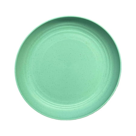 

Wheat Straw Plate Home Restaurant Style Tableware Tray Prepared Dish Dumpling Disc Saucer