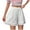 White1, variant on Plebaso Women's Shorts Casual Lace Trim Thin Wide Leg Shorts Elastic Waist Loose Lounge Shorts for Women