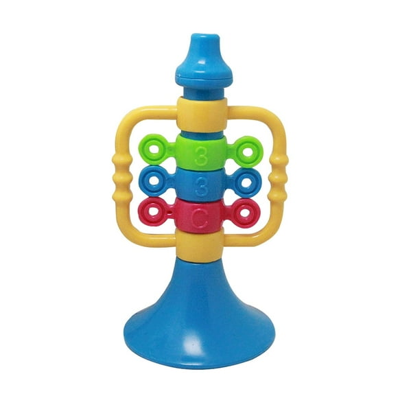 Mini Trumpet Toys Plastic Sound Music Instruments Educational Toys for Children For 3-6 years