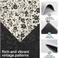 thumbnail image 3 of Pioneer Flower Floral Print Pattern Kitchen Rugs Sets Of 3,Kitchen Runner Rugs Non Skid Washable,Decorative Kitchen Floor Mats for Kitchen,Sink,Laundry,17X30 Inch + 17X47 Inch + 17X59 Inch, 3 of 6