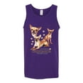 thumbnail image 2 of Wild Bobby, If It's Not a Chihuahua It's Just a Dog Gift, Men Graphic Tank Top, Purple, Small, 2 of 4