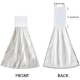 thumbnail image 4 of SKYSONIC 2 PCS 2 PCS Microfiber Hand Towels, Gray Marble Canvas Gold Texture Soft Absorbent Kitchen Hand Towels with Loop, Quick Dry Microfiber Cleaning Cloths Bath Hand Towels, 12"x17", 4 of 6