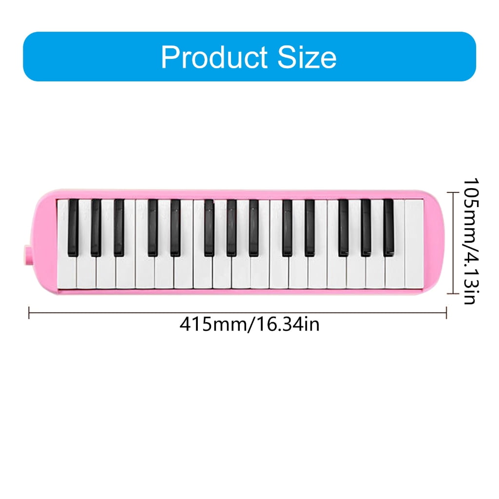 Yokua 32 Keys Melodica Instrument for Kids, Air Piano Keyboard Soprano Melodica Set
