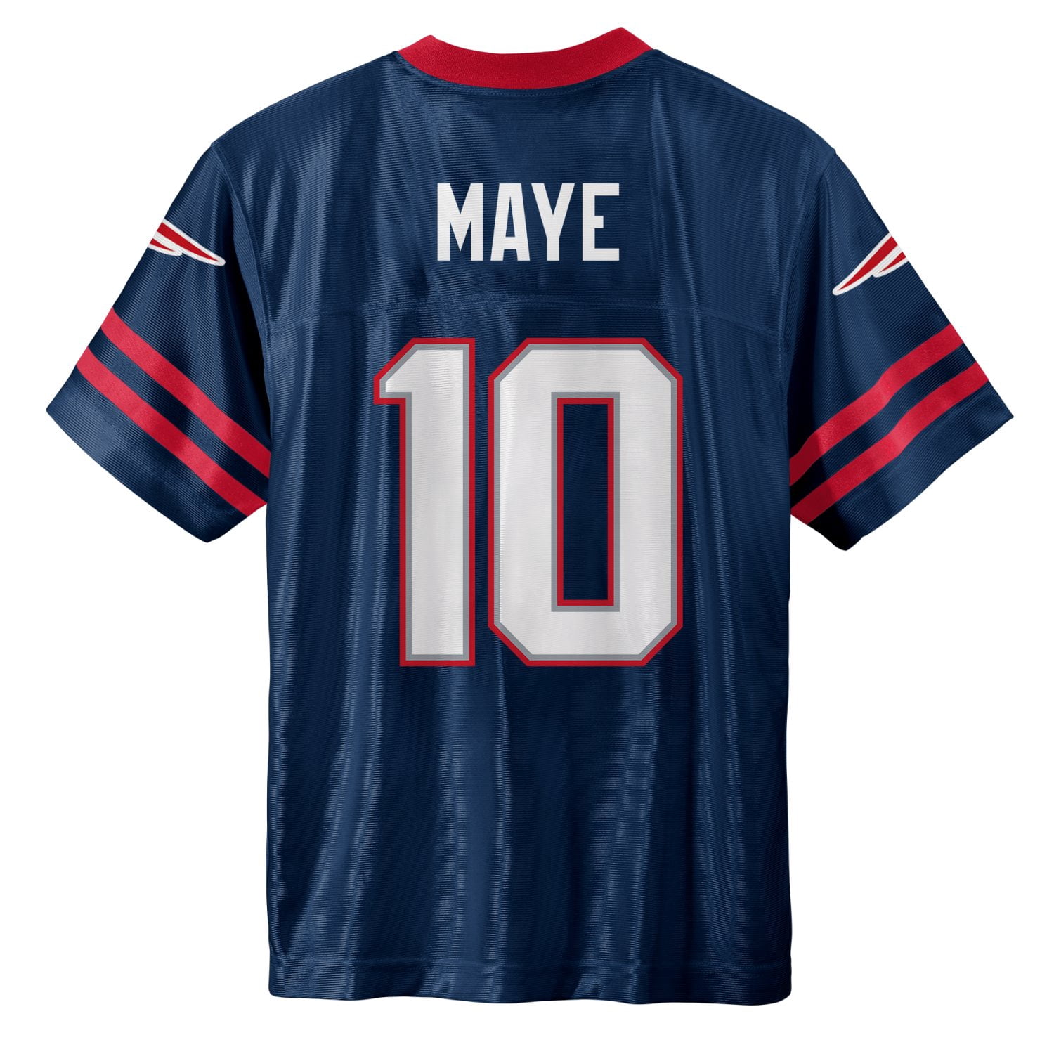 NFL NEW ENGLAND PATRIOTS Boys Jersey Game Day Fan Apparel -Maye