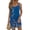 Blue Ethnic Floral, variant on Swimsuit Coverup for Women Sleeveless Bathing Suit Cover Up 2026 Twisted Tank Beach Summer Dress A-line Sundress
