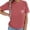 Watermelon Red, variant on Feeding Shirts Women Nursing Tops Causal Distressed Mama Shirt Cute Graphic Tees Friendly Zip Maternity Breastfeeding Tops Watermelon Red, Size S