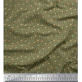 thumbnail image 1 of Soimoi Polyester Crepe Fabric Flower Artistic Print Fabric by Yard 42 Inch Wide, 1 of 3