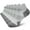 Gray (6 Pairs), variant on 6 Pairs Ankle Compression Socks for Women, Cushioned Running Socks with Arch Support, Low Cut, Targeted Compression