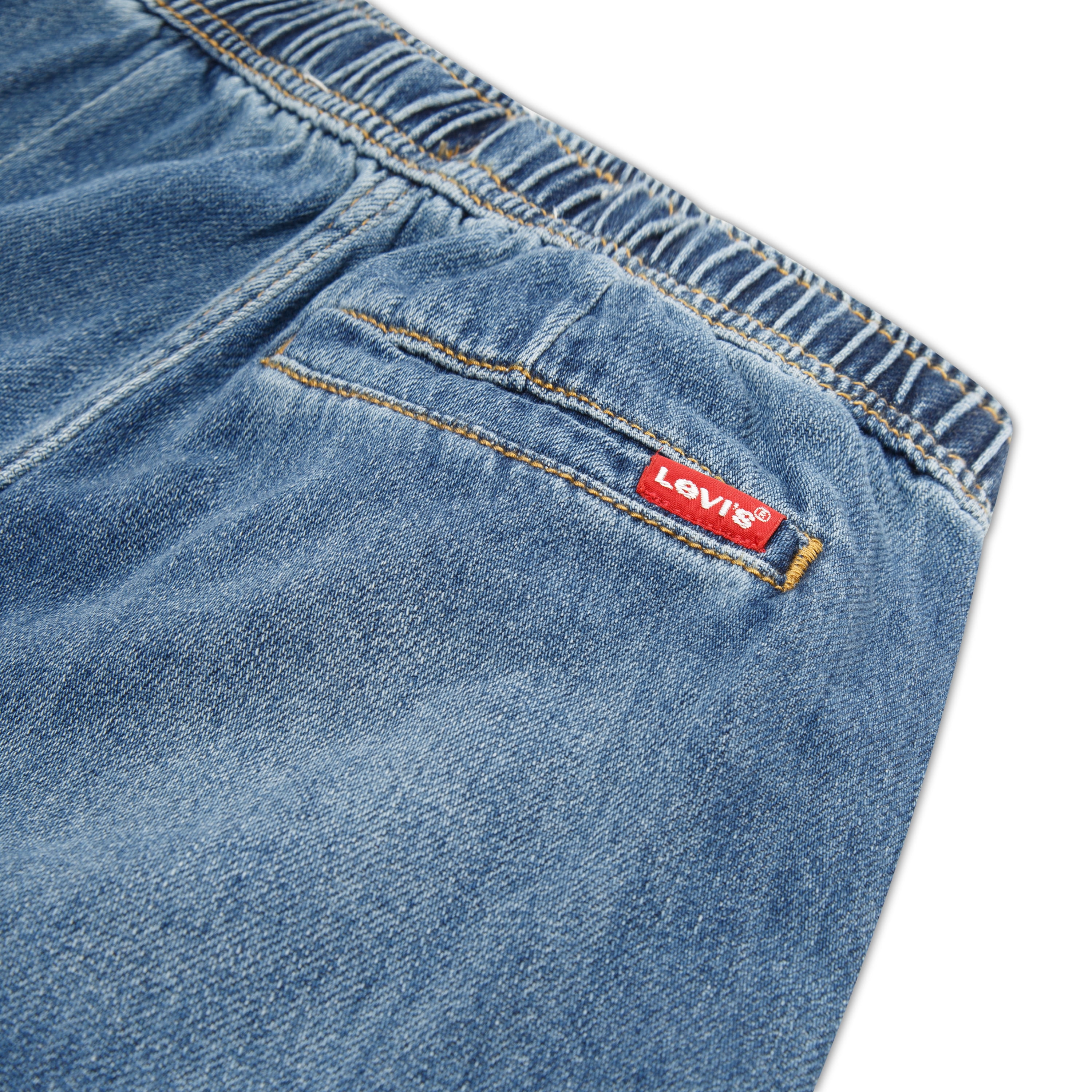 Levi's Boys Toddler Denim Parachute Cargo Pant, Sizes 2T-4T