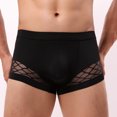 thumbnail image 2 of Mens Underwear Briefs, Men Boxers Panties Pouch Boxer Underwear Comfy Breathable Underpants Men's Underwear Boxer Briefs for Men, 2 of 8