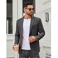 thumbnail image 4 of COOFANDY Mens Sport Coats Casual Blazer Stylish Two Button Lightweight Suit Jacket for Daily Wedding, 4 of 6