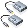 thumbnail image 1 of Adaptador Ethernet ZEXMTE 1000 Mbps USB C a RJ45 para Chromecast, 1 of 8
