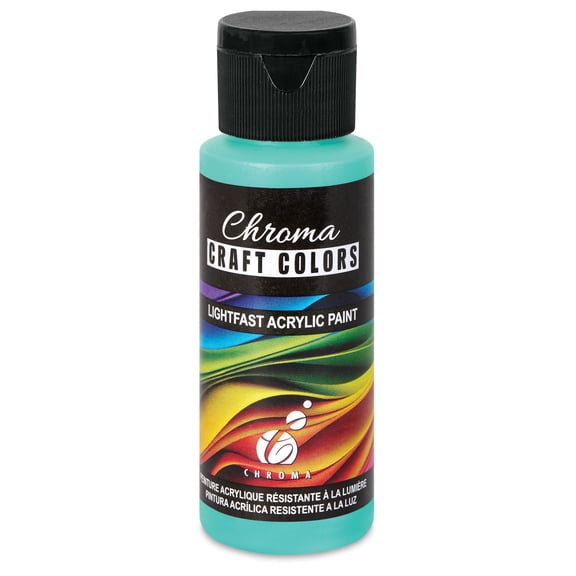 Chroma Craft Colors Acrylic Paint - Laguna, 2 oz