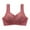 Watermelon Red, variant on TSADFHJI Women's Front Side Buckle Lace Edge without Steel Ring Movement Seamless Gathering Adjustment Yoga Sleep Large Bra Womens Bras Bodysuit Fishnet Bras for Women Corset Women Bras Red Red 44