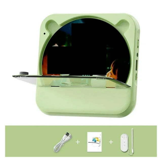 Portable CD Player KC-818 Stereo Playback Bluetooth 5.1 Built-ln 2000mAH Battery ,Bluetooth Transmitter 5.0