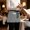 Gray, Charcoal, Slate Gray, Dove Gray, variant on Sage Green Lattice Geometric Waitress Apron with 3 Pockets, Luxury Abstract Art Aesthetics Server Aprons Waterproof Kitchen Restaurant Half Waist Apron for Men Women