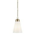 thumbnail image 2 of 52661CPZ Kichler Lighting Marsailli - 1 Light Pendant-19 Inch Tall and 11.5 Inch Wide-Champagne Bronze Finish-Cased Opal Glass Color, 2 of 6