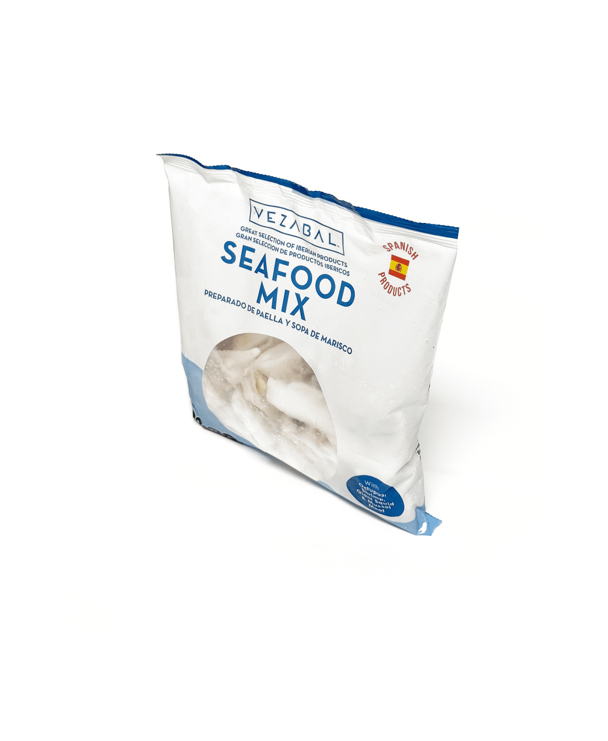 Gourmet Seafood Mix with Spanish Frozen Flavor - Box of 10 Units