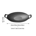 thumbnail image 4 of Unatoiry Handle Non-Stick Frying Pan Set For Takoyaki Pan Baking Safe To Non-Stick Pan 38CM, 4 of 6