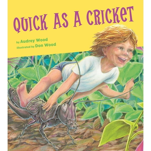 Quick as a Cricket, (Board Book)