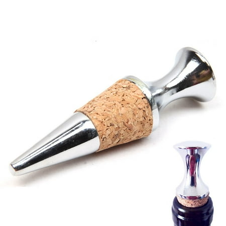 

BMForward Stopper Bottle Wine Wine Wine Glyptostrobus Stopper Cork Alloy Kitchen，Dining & Bar