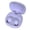 Purple, variant on Gytml Mini Wireless Bluetooth Earbuds Waterproof Charging Bluetooth Headphones Lightweight Ear Earphones For Work Sleep Running Daily Music Call(Light Blue-2.05")