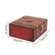thumbnail image 1 of Caja de almacenamiento de joyas con cerradura de madera Vintage de tamaño pequeño, caja decorativa para tesoros, 1 of 8