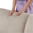 thumbnail image 6 of JERFIT Modern Corduroy Sleeper Sofa Bed, Multi-Functional Pull Out Futon Couch for Living Room, Comfortable Convertible Sofa Bed, Brown, 6 of 10