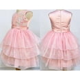 thumbnail image 2 of LOEL Girls Pink Ball Gown Witch Dress Princess Dresses Sequin Tulle Dress Wedding Birthday Party Dress Up, 2 of 7