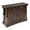 Dark Walnut, variant on Pemberly Row Contemporary Mission Crofter Style Entry Cabinet in Walnut