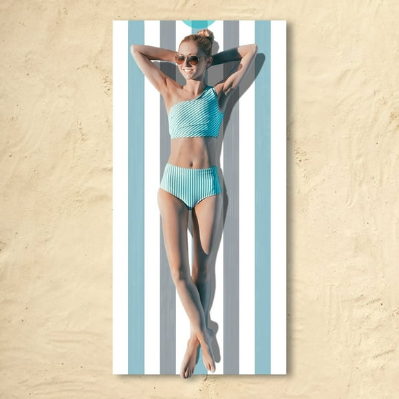 Serviette de Sport Absorbante Serviette de Plage Bu2 A Bu2 Molleton Corail (Serviette X1)
