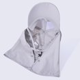 thumbnail image 3 of JAHH Sun Hat Sun Wide Brim Bucket Foldable Outdoor Baseball Cap with Shawl Bucket for Outdoor Sport & Works Fishing Hats Neck Flap, 3 of 4