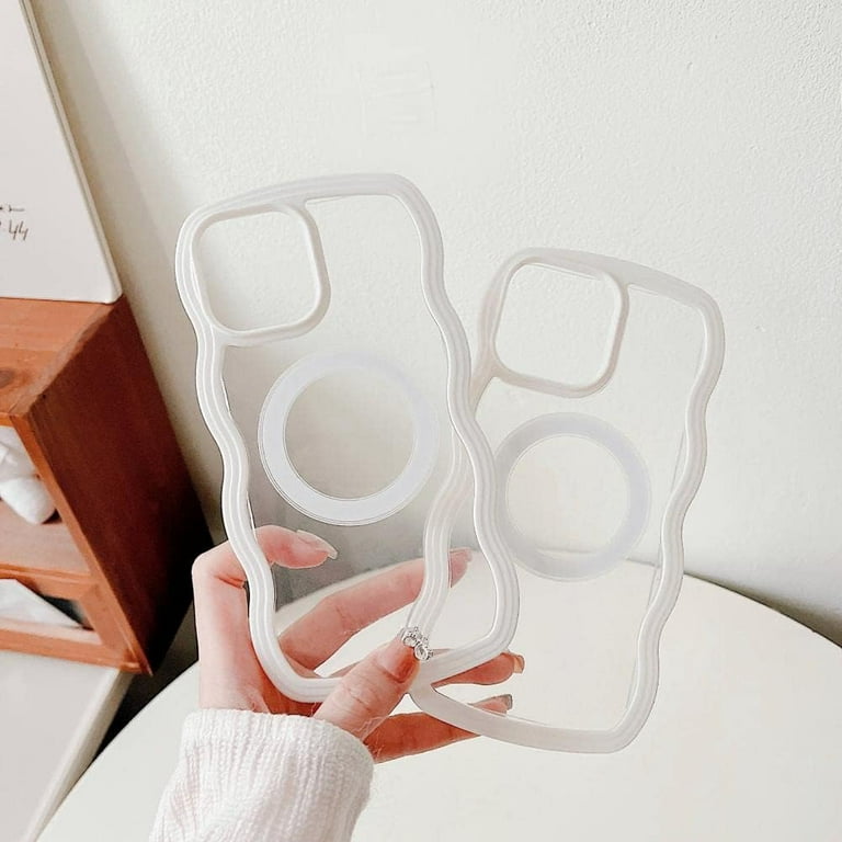 Apple iPhone 11 ホワイト + MagSafeケース Magnetic Case for iPhone 11 Compatible with Magsafe, Cute