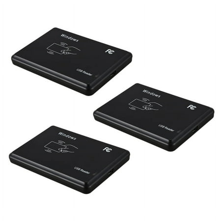 Image of 3X USB RFID DeskTop ID Card Reader Contactless Card Reader