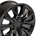 thumbnail image 5 of OE Wheels CV32 20x9 RST Style Wheels - Gloss Black Rims 20 Inch Set of 4, 6x139.7 Fits Silverado 1500 & GM Full Size SUVs, 5 of 5