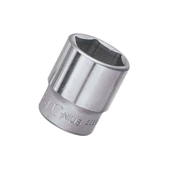 Genius Tools 3/8" Dr. 1/2" Hand Socket - 383216