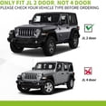 thumbnail image 2 of RVNI Running Board for 2018-2023 Jeep Wrangler JL 2 Door, 2 of 3