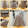 thumbnail image 5 of Ottomanson Aisle Runner Rug 2'7" x 55' Soft Non-Slip Indoor Rug, Leopard Print Brown, 5 of 6