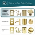 thumbnail image 3 of Rio Salto BRASS Antique Metal Gold Blank Wall Plate STANDARD SIZE Blank Outlet Cover for Unused Outlets Wall Switch 1-Gang Covers Child Safe Device Outlet Safety Vintage Matte Gold (Blank, 2-Pack), 3 of 9