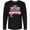 AB-Black, variant on Inktastic My Mother is a Survivor Breast Cancer Awareness Long Sleeve T-Shirt