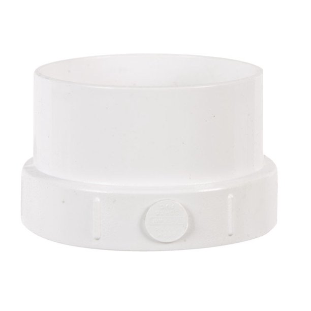 Plastic Trends 4 in. Spigot x 4 in. Dia. FPT PVC Pipe Adapter Walmart