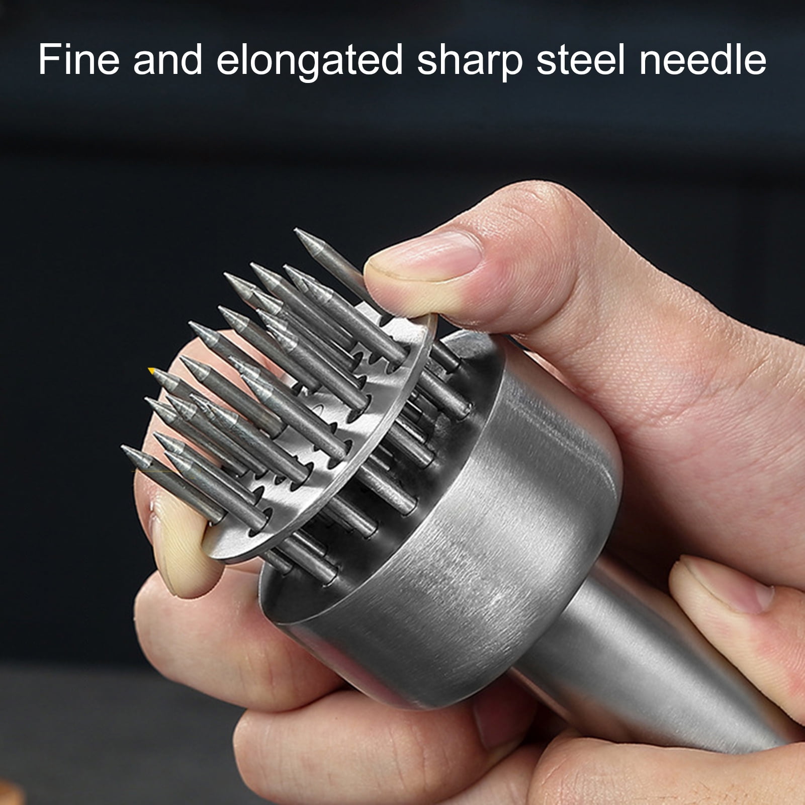 1 PC 56-pin Stainless Steel Meat Tenderizer Meat & Poultry Tools Hot