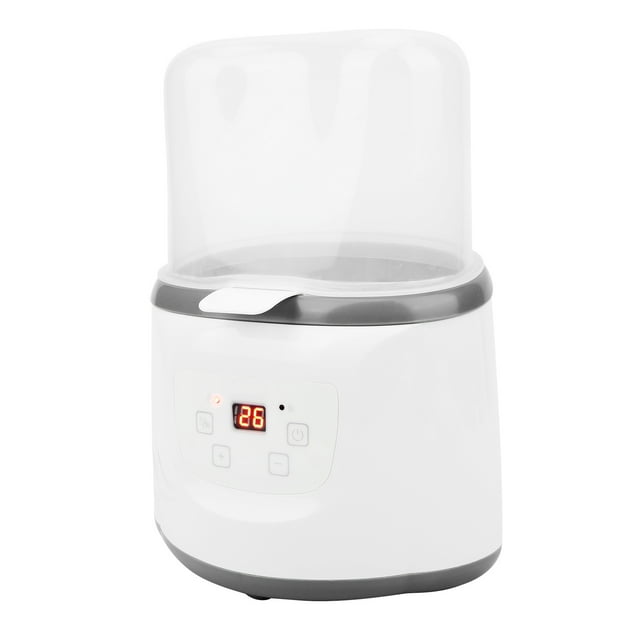, High Temperature Steam Two Bottles Together Baby Quick Heating LCD Display For Baby Food Heater US Plug 110V