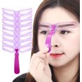 thumbnail image 2 of 8-Style Reusable Eyebrow Stencil Kit with Handle and Strap, Professional Eyebrow Shaping Templates, Washable Makeup Tools, 2 of 5