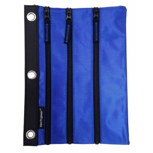 Tech Gear 3 Zipper Pencil Case