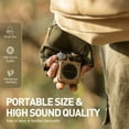 thumbnail image 6 of MUZEN Wild Mini Rugged Outdoor Speaker, Bluetooth 5.0 Portable Speaker with Built-in Flashlight, Crystal Clear Sound, Wireless Waterproof Speakers for Travel, Outdoors, 6 of 8
