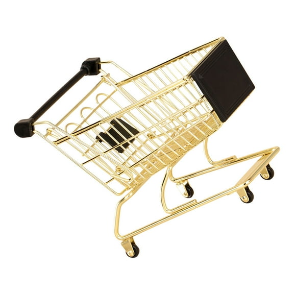 Makeup Supplies Clear Rotating Organizer Miniature Beauty Products Shopping Child Golden