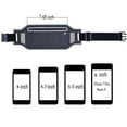 thumbnail image 3 of Running Waist Pack, EpicGadget(TM) Lightweight Water Resistant Reflective Runner Belt Sports Fanny Pack Adjustable Waistband (Gray), 3 of 3