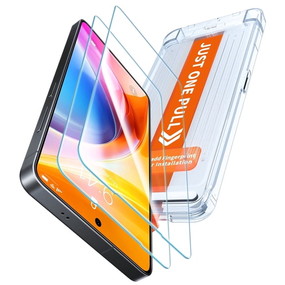 TORRAS Samsung Galaxy S26 Ultra Screen Protector, 2 Pack, 9H Tempered Glass, Full Coverage, Bubble-Free Installation, HD Clarity